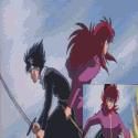 Hiei si Kurama - Hakusho - Hiei