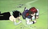 Hiei si Kurama - ohh,ii ador!! mai ales pe Hiei - Hiei